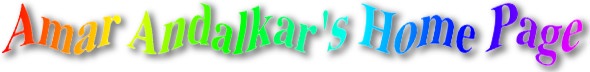 Amar Andalkar's Home Page